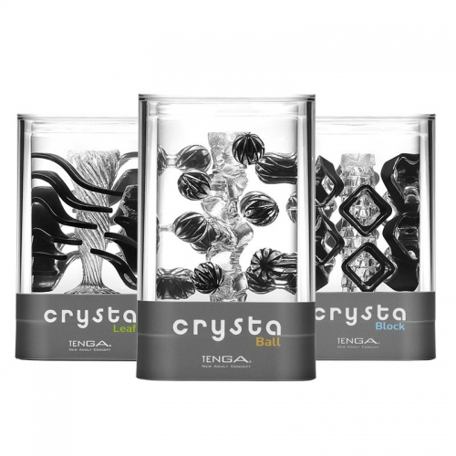 TENGA典雅日本进口飞机杯自慰器成人情趣用品 crysta内雕颗粒