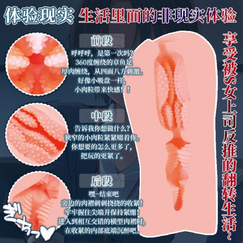 日本对子哈特女上司动漫名器R20子宫飞机杯男用自慰器手动成人用