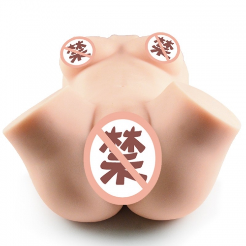 日本maccos哈利路亚动漫名器大身体男性用自慰器双穴半身阴臀倒模